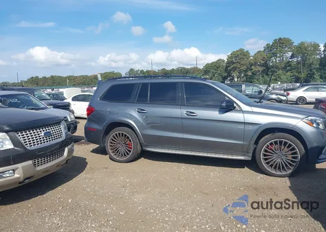 2019 Mercedes-Benz Amg Gls 63 4Matic z USA, uszkodzony, nr VIN 4JGDF7FE4KB314085